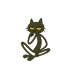 けだるい黒猫★けっだるニャン5（個別スタンプ：22）