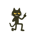 けだるい黒猫★けっだるニャン5（個別スタンプ：26）
