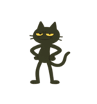 けだるい黒猫★けっだるニャン5（個別スタンプ：28）