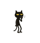 けだるい黒猫★けっだるニャン5（個別スタンプ：32）