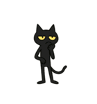 けだるい黒猫★けっだるニャン5（個別スタンプ：33）