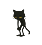 けだるい黒猫★けっだるニャン5（個別スタンプ：34）