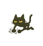 けだるい黒猫★けっだるニャン5（個別スタンプ：36）