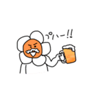 フラワーちゃんスタンプ4（個別スタンプ：2）