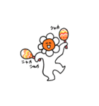 フラワーちゃんスタンプ4（個別スタンプ：17）