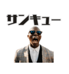 叫ぶサッカー監督（個別スタンプ：3）