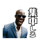 叫ぶサッカー監督（個別スタンプ：10）