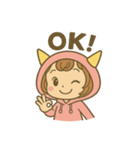 おにちゃん（桃）（個別スタンプ：10）