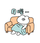 働きたくない無気力動物（うさぎ）（個別スタンプ：12）