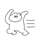 働きたくない無気力動物（うさぎ）（個別スタンプ：15）