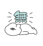 働きたくない無気力動物（うさぎ）（個別スタンプ：21）