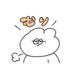 働きたくない無気力動物（うさぎ）（個別スタンプ：28）