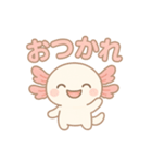 可愛いウーパールーパーずっと使える日常（個別スタンプ：6）