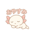 可愛いウーパールーパーずっと使える日常（個別スタンプ：8）