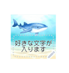 海と水族館の仲間たち メッセージスタンプ（個別スタンプ：11）
