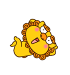 【イラストのみ】シーサーとゴーヤー③（個別スタンプ：31）