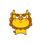 【イラストのみ】シーサーとゴーヤー③（個別スタンプ：32）