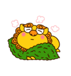 【イラストのみ】シーサーとゴーヤー③（個別スタンプ：35）