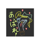 ネオンに光るいい感じなスタンプ♪（個別スタンプ：25）