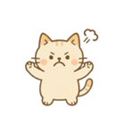 ぽっちゃり猫の感情スタンプ（個別スタンプ：2）