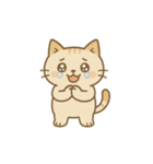 ぽっちゃり猫の感情スタンプ（個別スタンプ：8）