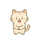 ぽっちゃり猫の感情スタンプ（個別スタンプ：9）
