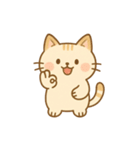 ぽっちゃり猫の感情スタンプ（個別スタンプ：10）