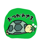 リクガメのかめさん（個別スタンプ：3）