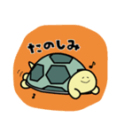 リクガメのかめさん（個別スタンプ：21）