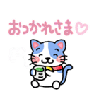 『ハチワレ』心が楽になる、癒し系シリーズ（個別スタンプ：24）