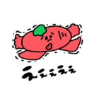 動く！とまってないトマト（個別スタンプ：16）