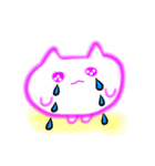 まるいウサギとまるいともだち（個別スタンプ：1）
