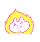 まるいウサギとまるいともだち（個別スタンプ：3）