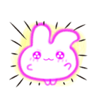 まるいウサギとまるいともだち（個別スタンプ：10）