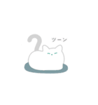 まんじゅうみたいな猫-会話-（個別スタンプ：6）