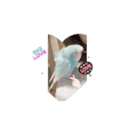 happyなhappyちゃんとlovelyな lovely❤️（個別スタンプ：3）