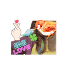 happyなhappyちゃんとlovelyな lovely❤️（個別スタンプ：5）