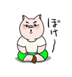 内気なこぶたの毎日（個別スタンプ：3）