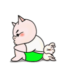 内気なこぶたの毎日（個別スタンプ：24）