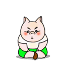 内気なこぶたの毎日（個別スタンプ：31）