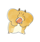 とりあえず送るハムスターのスタンプ（個別スタンプ：16）
