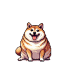 無言で伝える太っちょ柴犬2（個別スタンプ：29）