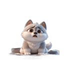 ハスキー犬 仕事でクタクタ（個別スタンプ：28）