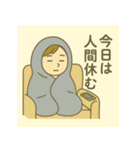 職場の気持ち：もちこの日常（個別スタンプ：16）