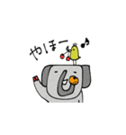 mottoのシンプルアニマル♡毎日（個別スタンプ：2）