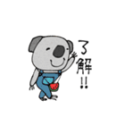 mottoのシンプルアニマル♡毎日（個別スタンプ：6）