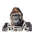 リアクション！ゴリラ（個別スタンプ：23）
