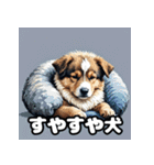 犬のシェパード表情スタンプ（個別スタンプ：26）