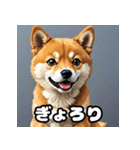 表情いろいろ柴犬スタンプ40（個別スタンプ：15）