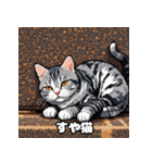 40表情アメリカンショートヘアねこ（個別スタンプ：33）